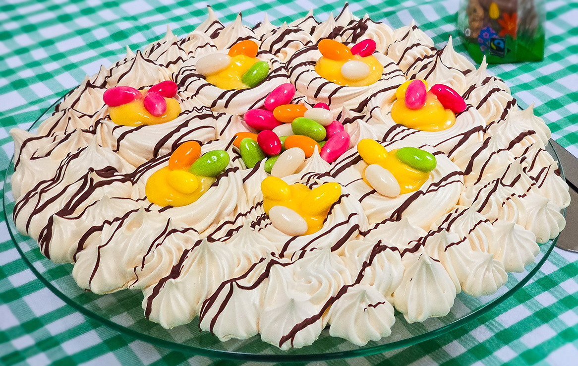 Meringue-Kranz