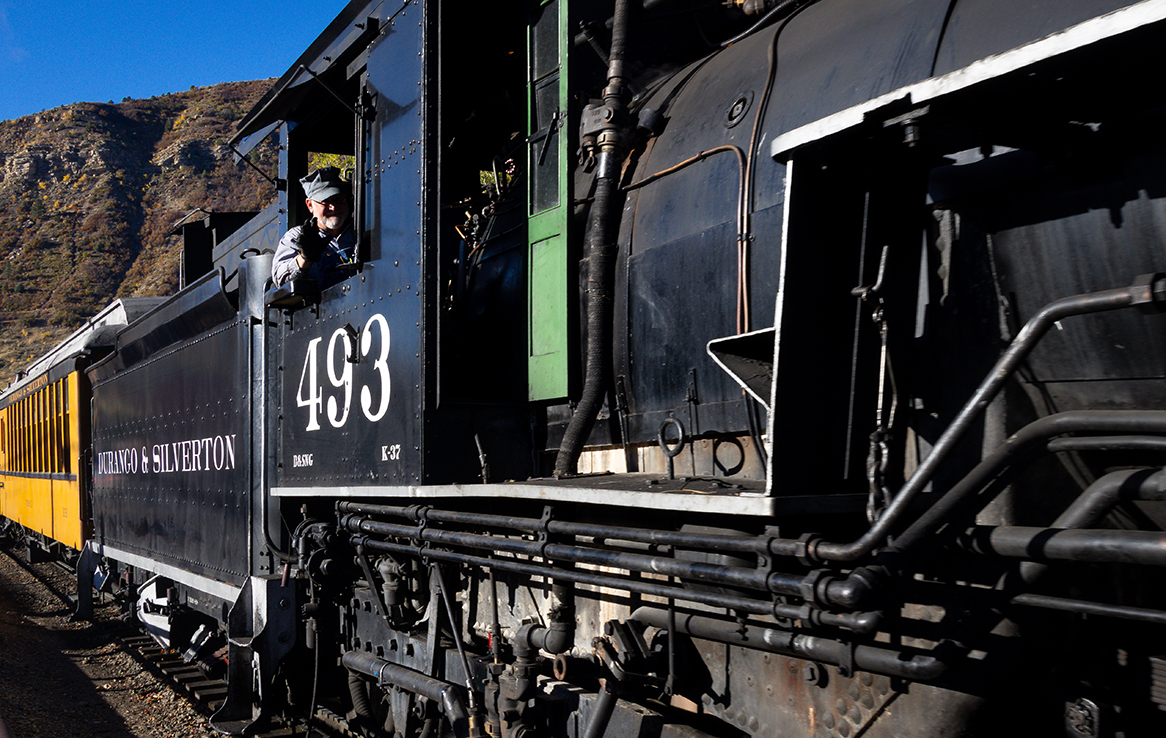 Silverton Steam Train der Durango & Silverton Narrow Gauge Railroad