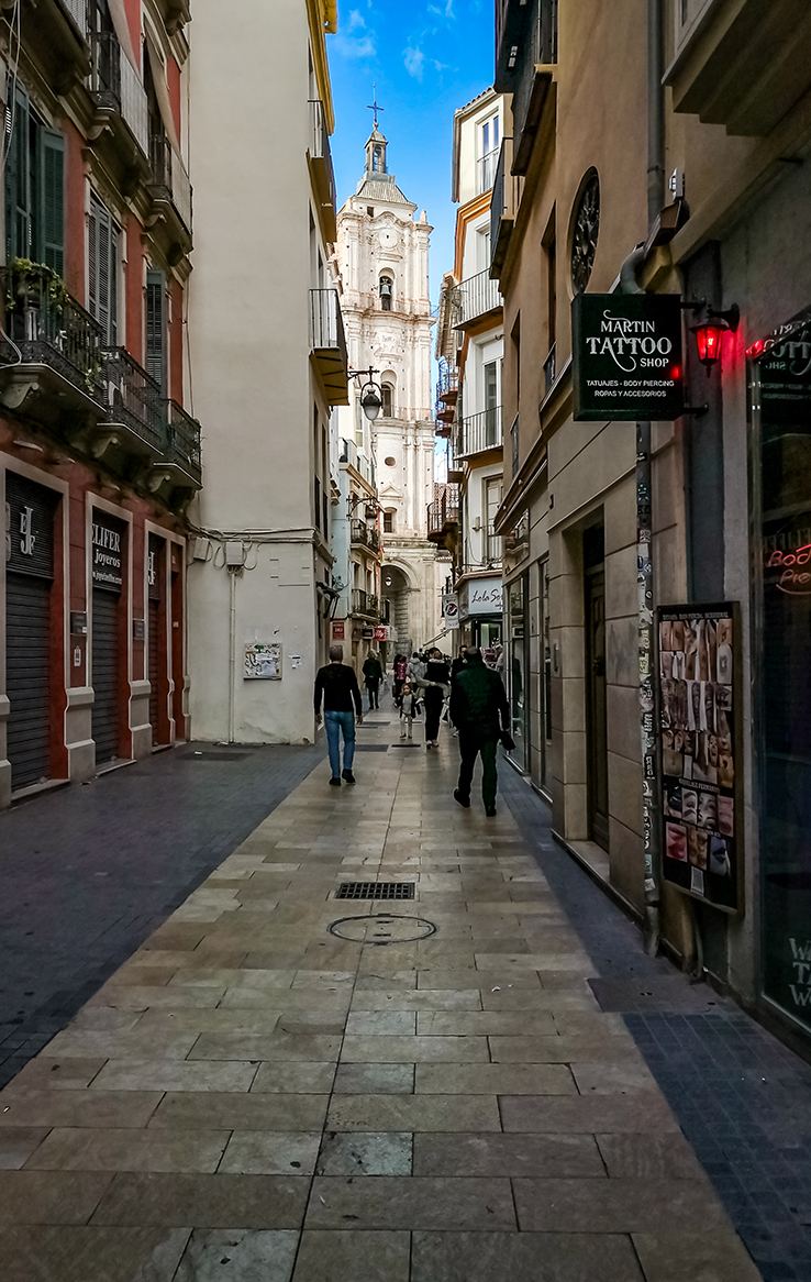 Blick auf Iglesia de San Juan