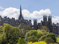 Skyline der Altstadt von Edinburgh
