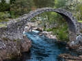 Old Packhorse Bridge in Carrbridge
