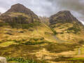 Three Sisters of Glencoe: Aonach Dubh und Gearr Aonach bei der Rückfahrt
