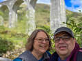Wir beim Glenfinnan Viaduct