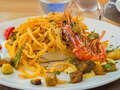 Bacalao Con crosta de frutos secos (Can Toni)