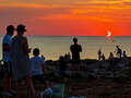 Sonnenuntergang nach Finsternis (Cala Blanca)