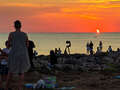 Sonnenuntergang nach Finsternis (Cala Blanca)