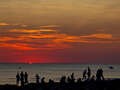 Sonnenuntergang nach Finsternis (Cala Blanca)