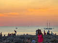 Sonnenuntergang nach Finsternis (Cala Blanca)